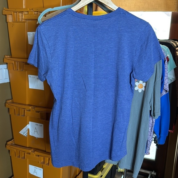 Bob Ross The Joy of Painting Blue Tee Size Large - Picture 5 of 5